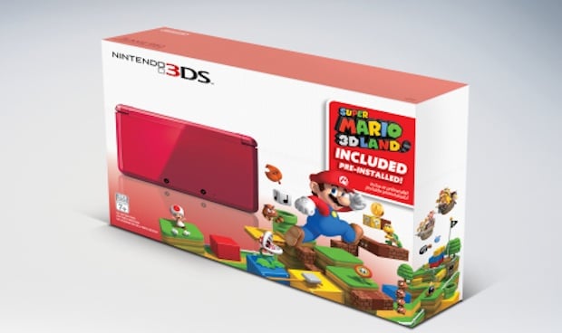 Flame Red 3DS bundle available on Black Friday