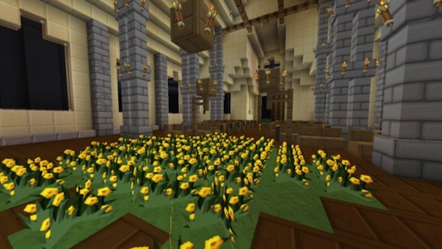 Wow! Final Fantasy VII Midgar recreated in Minecraft