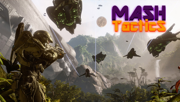 Sticky facial bombs in our Halo 4 custom games