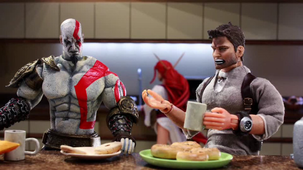 Robot Chicken made a PlayStation All-Stars commercial