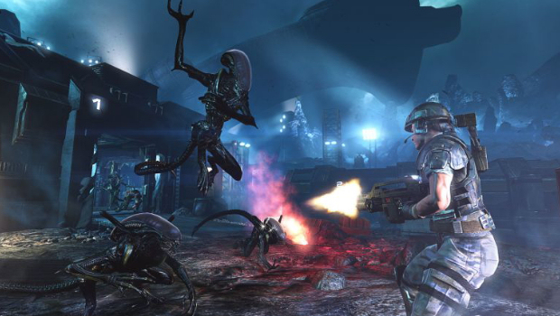 Aliens: Colonial Marines screens have aliens in them