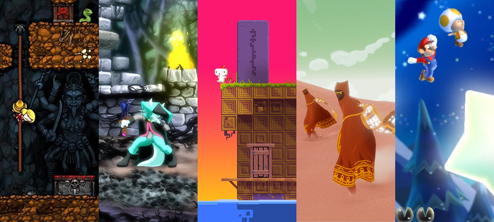 The nominees for Dtoid's best platform game of 2012