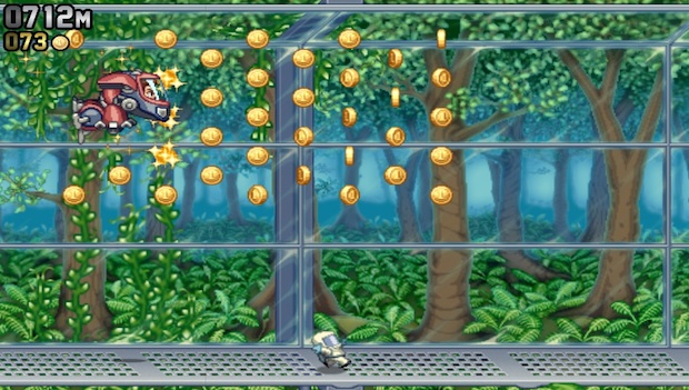 Jetpack Joyride launches for free on PSN and Vita