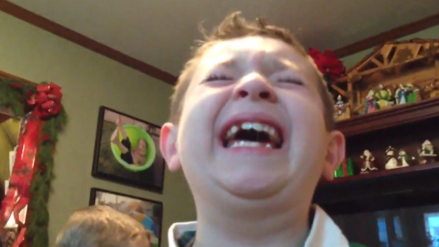 Tank! Tank! Tank! makes kid weep manly Christmas tears