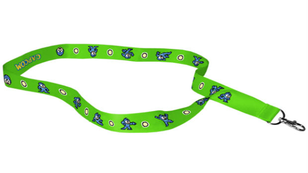 This 25th Anniversary Mega Man lanyard is a thing