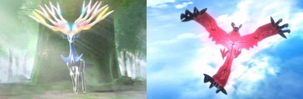 Pokemon X & Y Legendary names are Xerneas & Yveltal