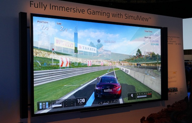 CES: Sony shows Gran Turismo 5 at 4K with SimulView