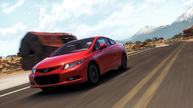 Meanwhile, Forza Horizon debuts 2013 Honda Civic