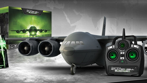 The Splinter Cell: Blacklist CE comes with an R/C plane