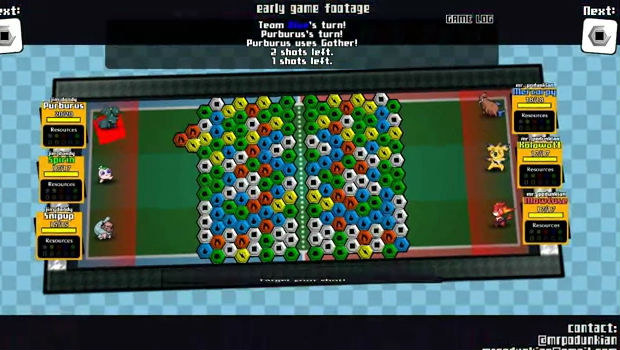 Check out this Pokemon-inspired puzzler, Puzzle Monsters