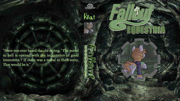 What's real anymore? My Little Pony / Fallout novels