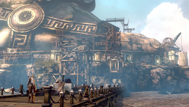 See the first thirty minutes of God of War: Ascension
