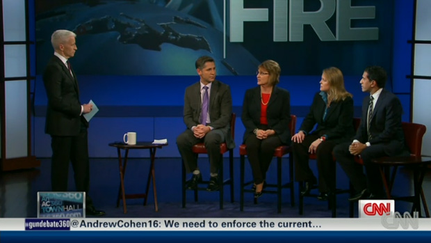 Whoa! A gun violence talk that does NOT blame games!
