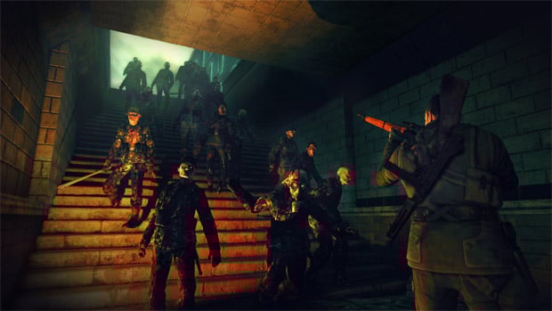 Rebellion's teaser was for Sniper Elite: Nazi Zombie Army