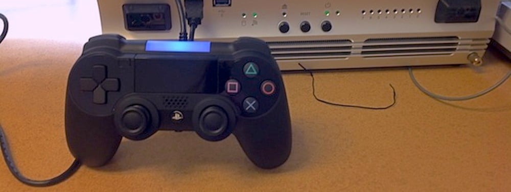 What the hell? Is this the new PlayStation controller?