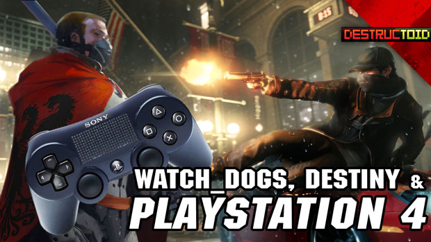 PlayStation 4, Watch_Dogs, Destiny, & Iwata's Luigi Hat