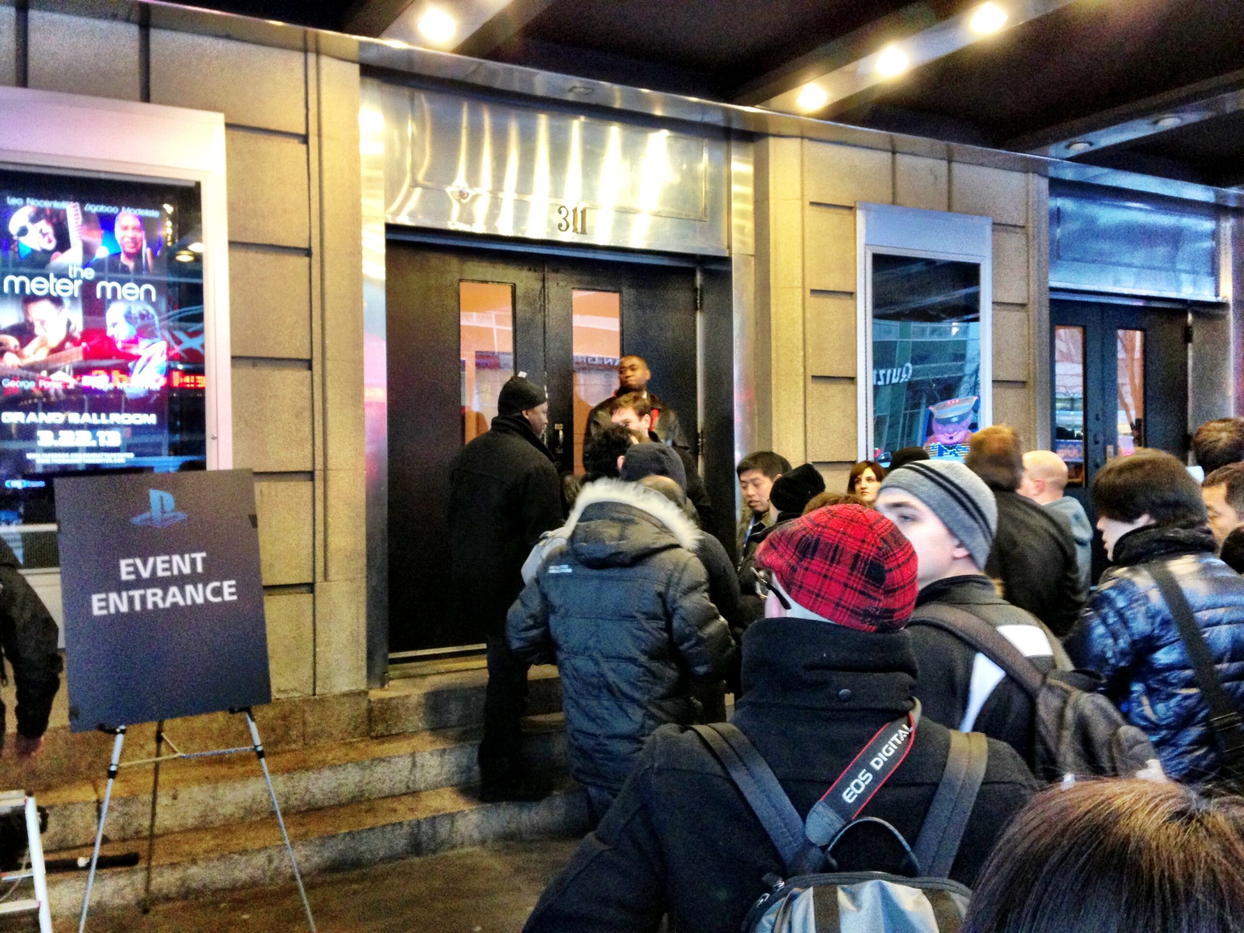 This is the press line for tonight's Sony meeting