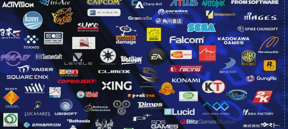 These are just some of the third-parties working with PS4