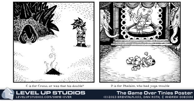 Game heroes died so that you can have this poster