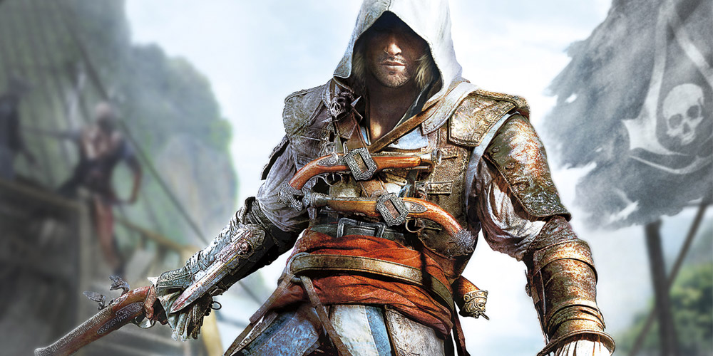 Assassin's Creed IV has you playing as a pirate assassin
