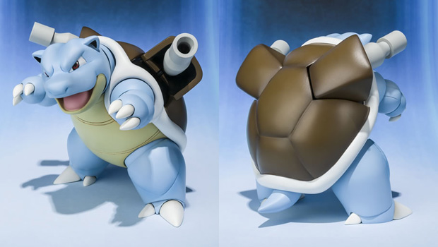 D-Arts Blastoise is also ready to tussle this June