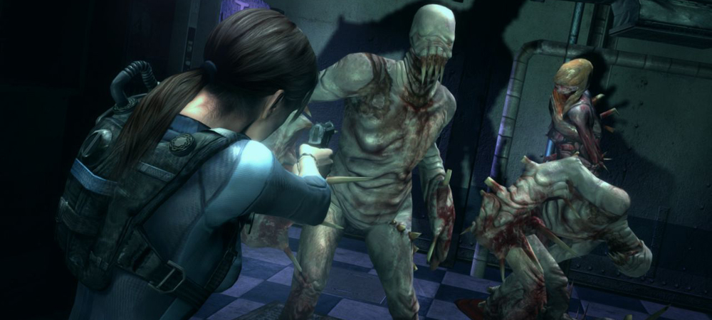 Check out 30 minutes of Resident Evil Revelations HD