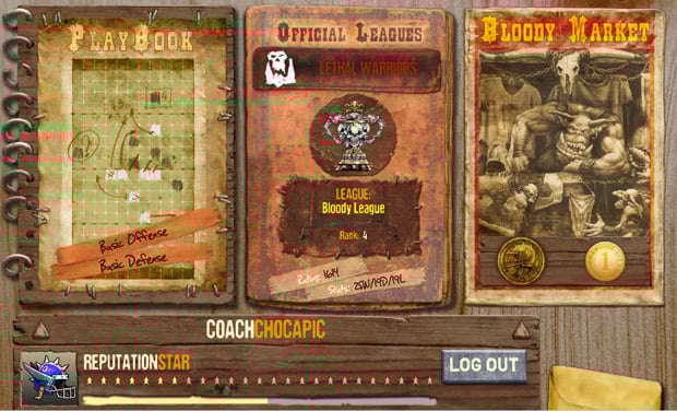 Become a manager in Blood Bowl: Star Coach