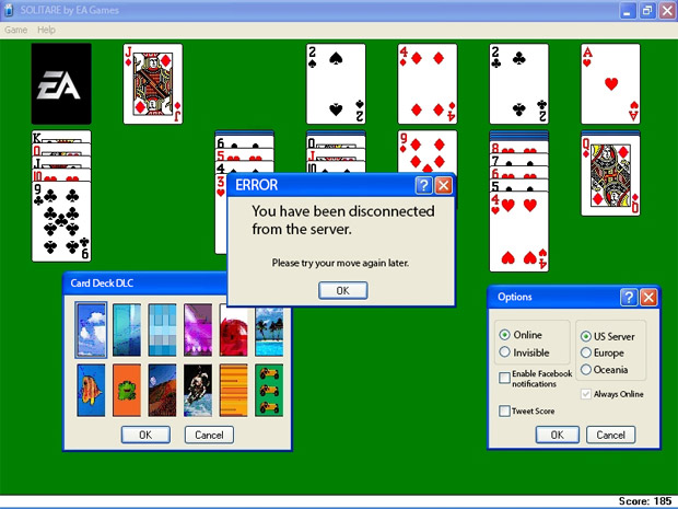 What if EA made Solitaire in the style of SimCity?