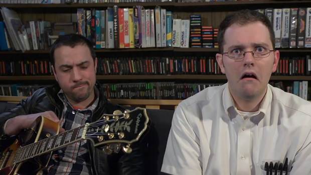 The Angry Video Game Nerd tears through Ikari Warriors