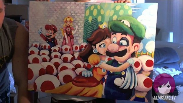 Daisy loves Luigi simply for who he is