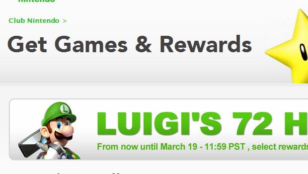 It's time for Luigi to shine with this Club Nintendo sale