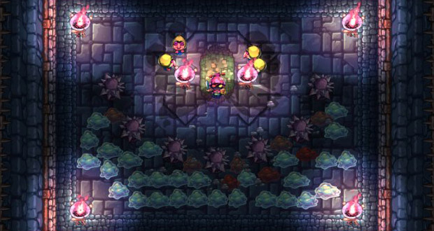 Delver's Drop began as a mash-up of Zelda and pinball