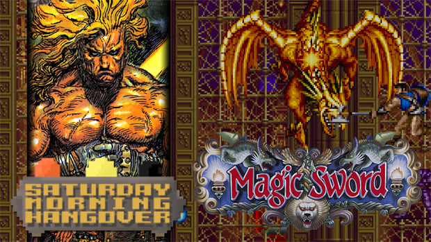 Scaling the Dragon Keep in Magic Sword