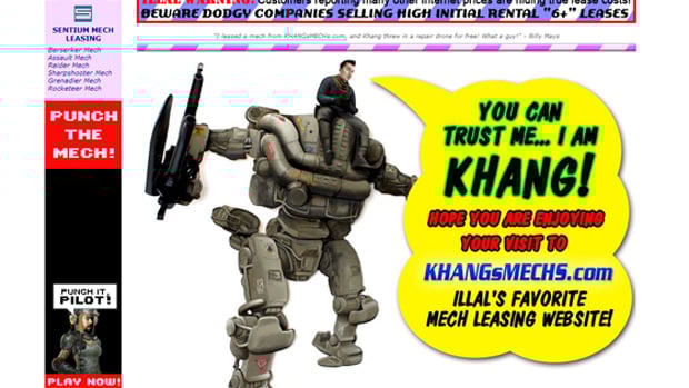 Buy or rent you own mech!