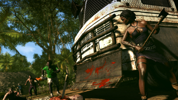 Dead Island Riptide screens have lots of green in them