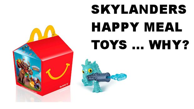 Reviewing Skylanders Happy Meal Toys