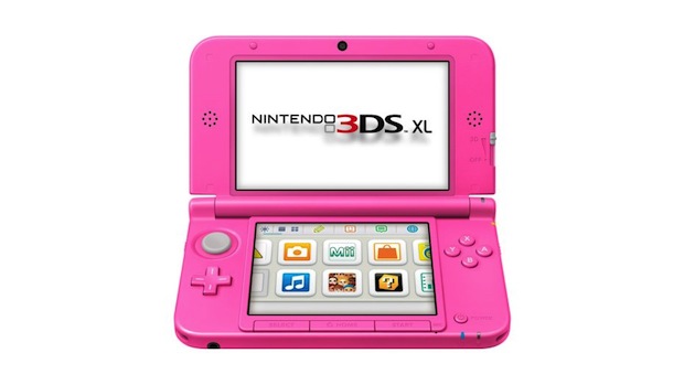 Shield your eyes: UK gets a bright pink 3DS XL next month