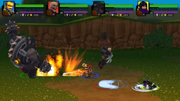 MechKnight Chronicles reminds me of Guardian Heroes