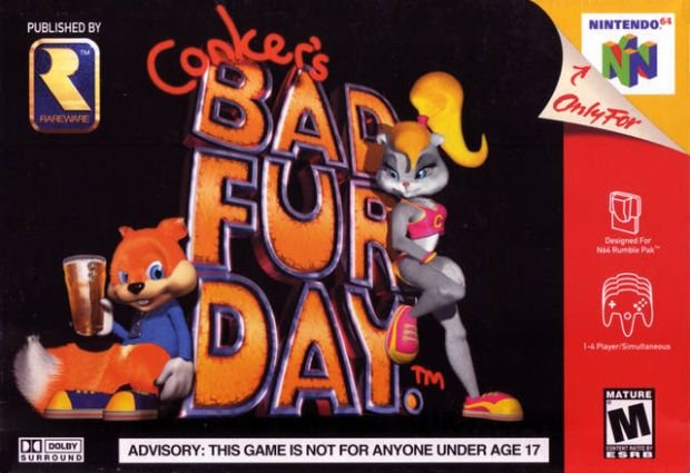 Uncut beta version of Conker's Bad Fur Day found
