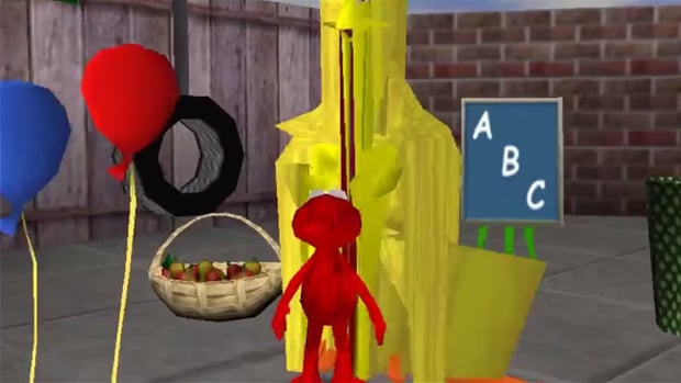 Elmo takes a trip to Silent Hill