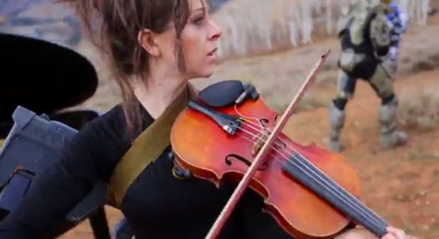 Rad Halo musical cover features a lot of Spartans