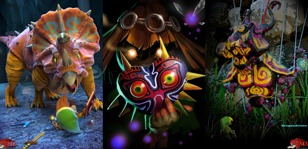 Link's Blacklist is a gallery of colorful Zelda foes
