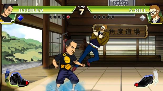 Seth Killian is a playable character in Divekick