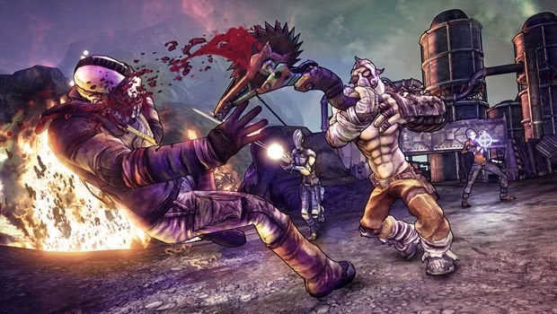 Meet Borderlands 2's Krieg, he drives the poop train