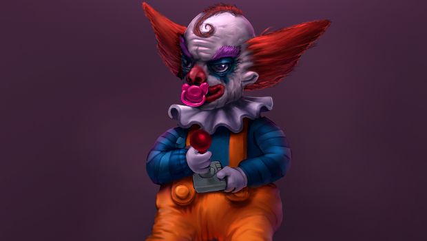 PS4 launch title Basement Crawl is UNICYCLE CLOWN BEAST!
