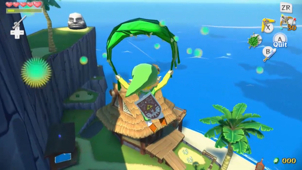Wind Waker HD is 1080p, has new 'Tingle Bottle' features