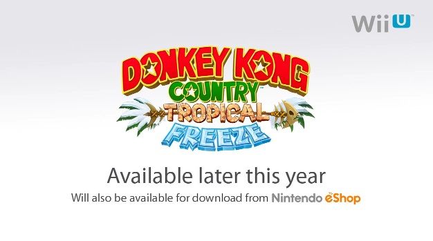 Donkey Kong Country: Tropical Freeze coming to Wii U