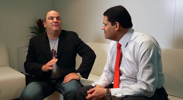 Reggie asks Retro why they're doing another Donkey Kong