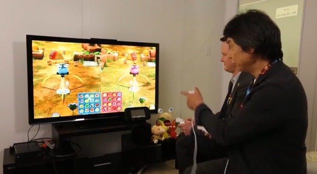 Miyamoto explains Pikmin 3's Bingo Battle mode