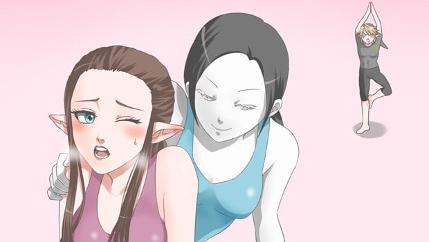 Japanese artists think Wii Fit Trainer is smokin'